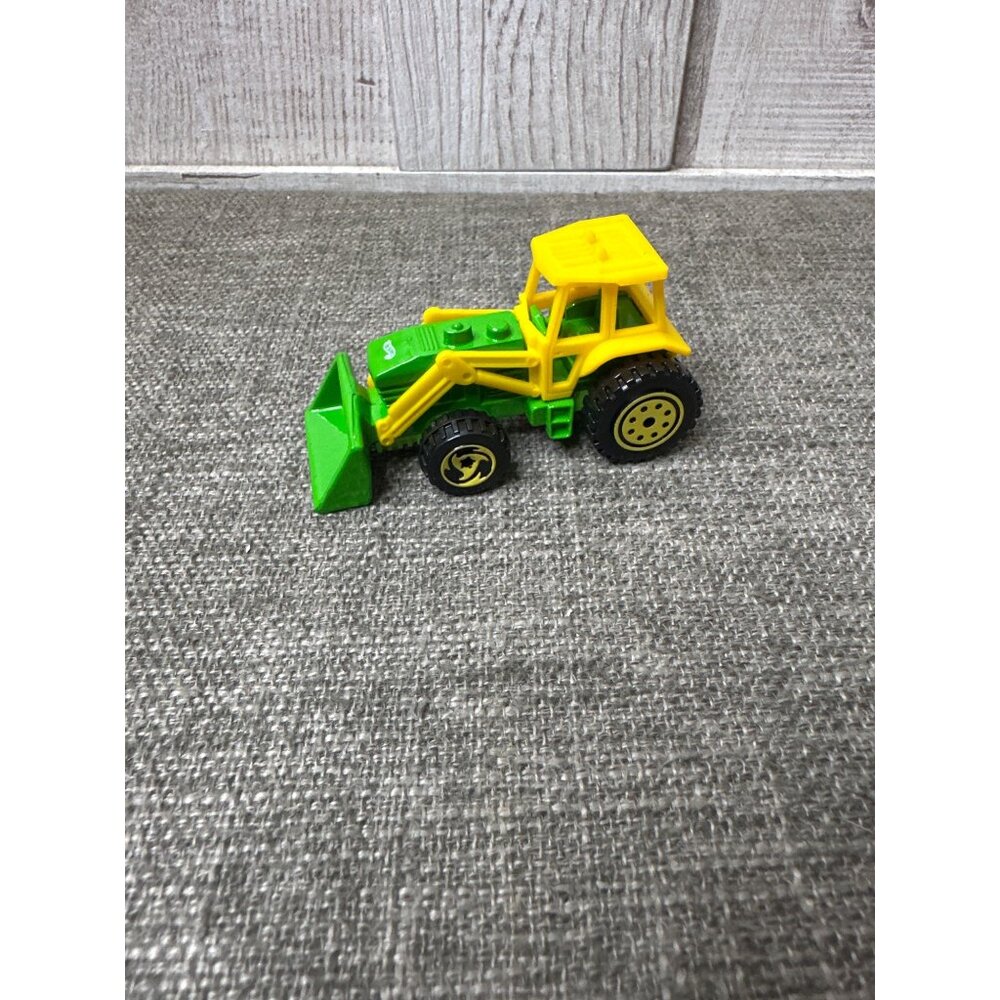 Hot Wheels 1991 Vintage Die-Cast Toy Tractor Front Loader